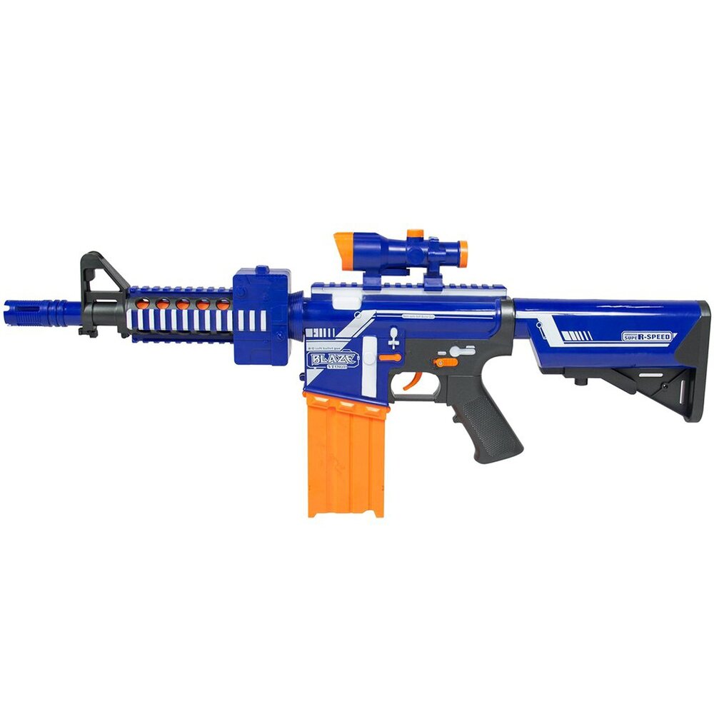 BEST CHOICE PRODUCTS KIDS FOAM DART BLASTER W/ LOAD CARTRIDGE, SIGHTS, 20 DARTS,